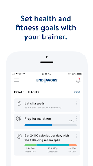 Endeavors Wellness App Screenshot 1