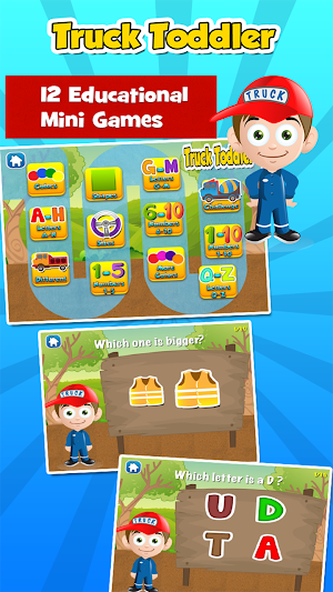 Truck Toddler Kids Games Screenshot 0