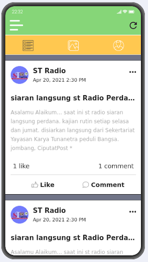ST Radio Screenshot 0