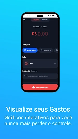 Controle de gastos - Luckapps Screenshot 1
