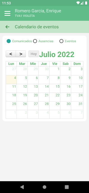 Agenda Escolar 360 Familia Screenshot 2