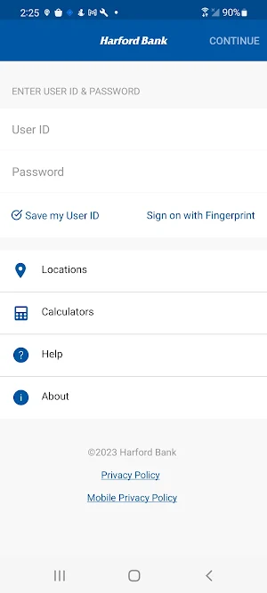 Harford Bank Screenshot 0