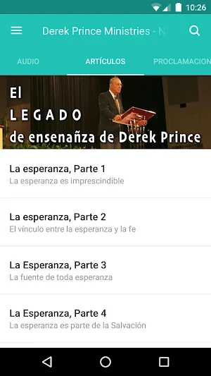 Ministerios Derek Prince Screenshot 1