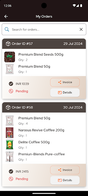 Narasus Coffee Screenshot 3