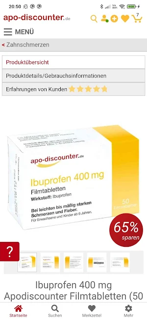 Apodiscounter Apotheke Screenshot 2