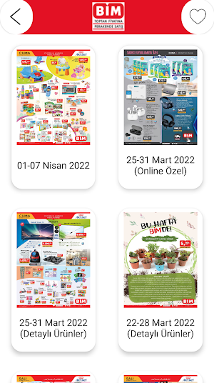Bim A101 Şok Kataloglar Screenshot 2