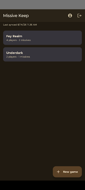 MissiveKeep Screenshot 0