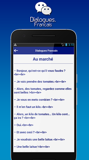 Dialogues Francais Screenshot 2