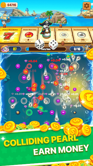 Plinko Jackpot : Pirate Trip Screenshot 2
