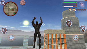 Panther Vice Town Rope Hero Screenshot 1