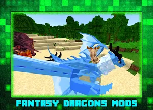 Fantasy Dragons Mod for mcpe Screenshot 2