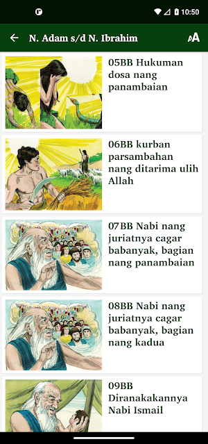 Nabi-Nabi bahasa Banjar 01 Screenshot 1
