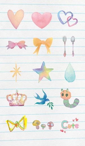 Stamp: Water Color & Pencils Screenshot 1