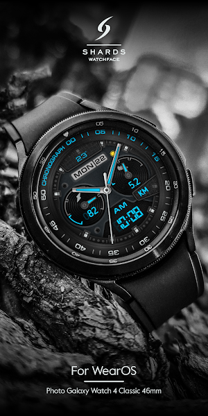 SH013 Watch Face, WearOS watch Screenshot 1