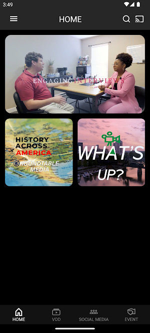 RoundTable Media Screenshot 1