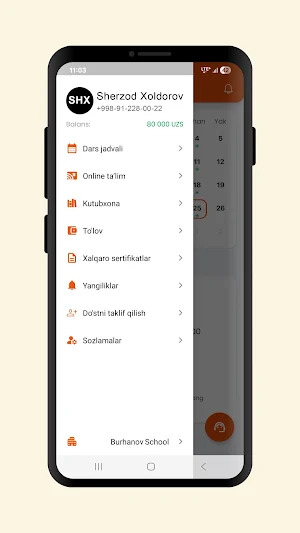 Burhanov | Student Screenshot 2