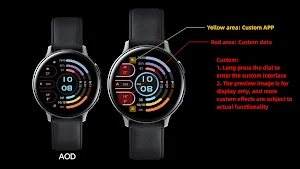 Colorful Half Arc For Wear OS Screenshot 0