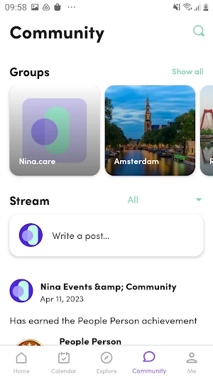 Nina Events & Community Screenshot 2