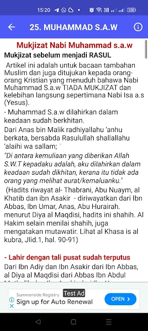 Kisah Mukjizat 25 Nabi & Rasul Screenshot 3