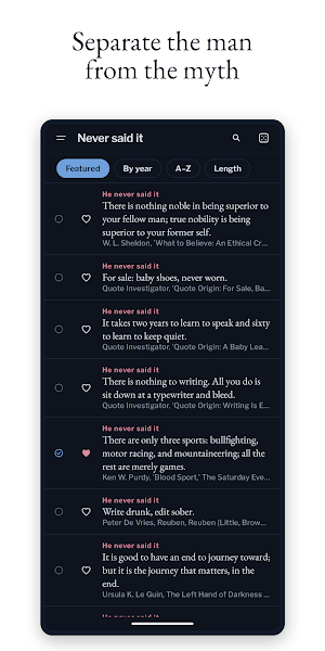 Ernest Hemingway: Life & Words Screenshot 1