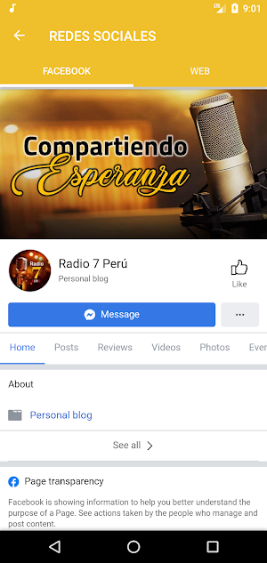 Radio 7 Perú Screenshot 3