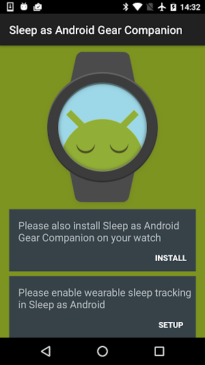 Gear Add-on ⌚ for Sleep as Android Screenshot 0