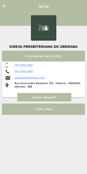Igreja Presbiteriana Uberaba Screenshot 2