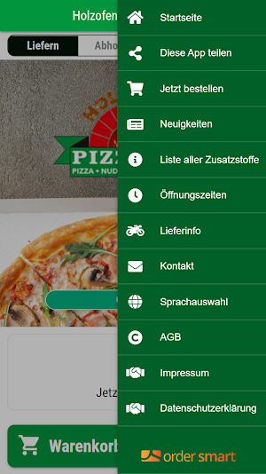 Holzofen Pizzeria Screenshot 2