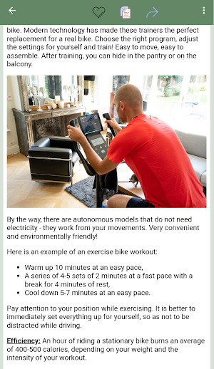 Fitness workout at home Screenshot 1