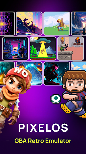 Pixelos: GBA Retro Emulator Screenshot 0
