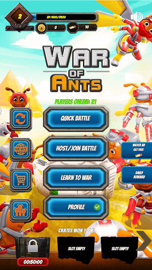 War of Ants - Blockchain Game Screenshot 1