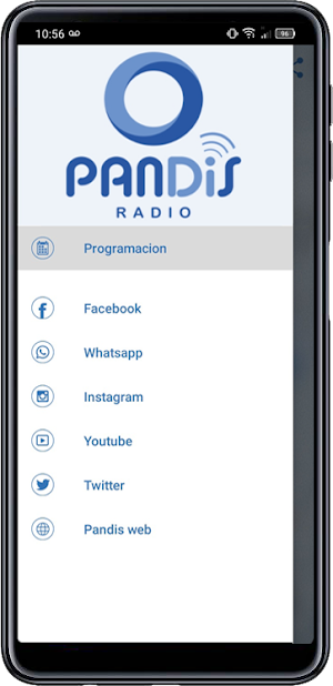 Radio PANDIS Screenshot 2