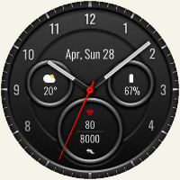 DADAM71 Analog Watch Face