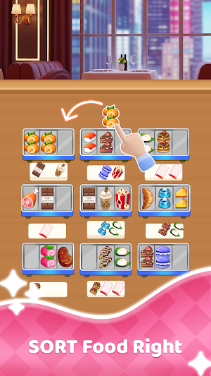 Dish Party: Food Sort Screenshot 1