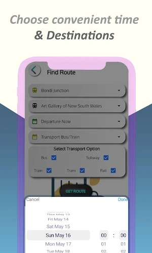 Sydney & Melbourne Transit : NSW live train & bus Screenshot 3