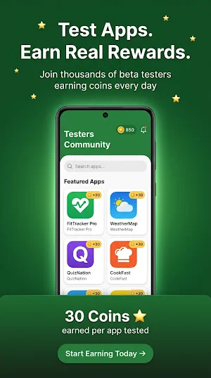 Get 12 Real Close Testers Hub Screenshot 2