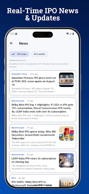 IPOChecker Screenshot 3
