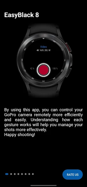 EasyBlack8 for GoPro, Wear OS Screenshot 0