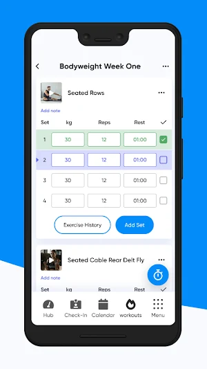 Galaxy Fitness Screenshot 1