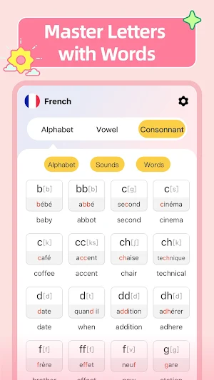 LanguageStart: Learn Alphabet Screenshot 3