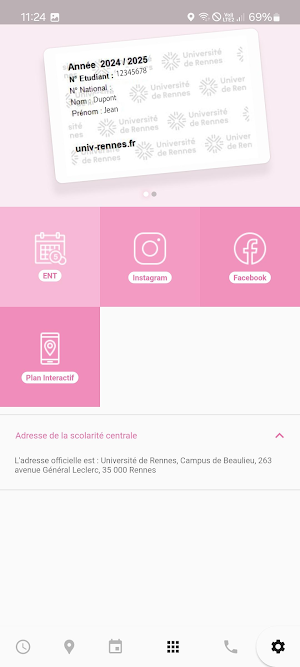 UnivRennes Screenshot 3