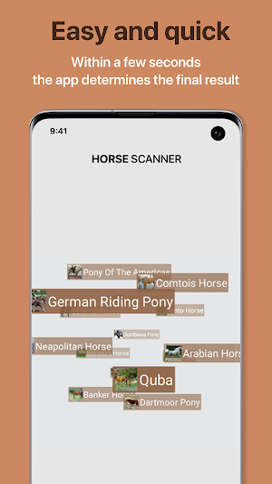 Horse Scanner – Horse Breed Identification Screenshot 1