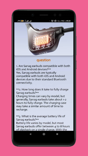 sanag earbuds guide Screenshot 2
