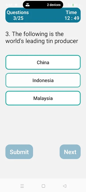 Natural Resources Quiz Screenshot 2