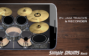 Simple Drums Basic - Virtual Drum Set Screenshot 1