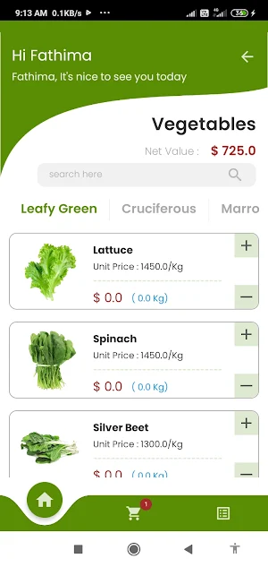 Happs Groceries Screenshot 2