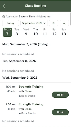 Pure Reform Pilates Screenshot 2
