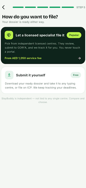StayBuddy: UAE Visa Helper Screenshot 3