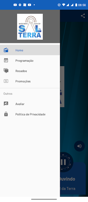 Web Rádio Sal da Terra Screenshot 3