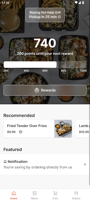 Blazing Hot Halal Grill Screenshot 0